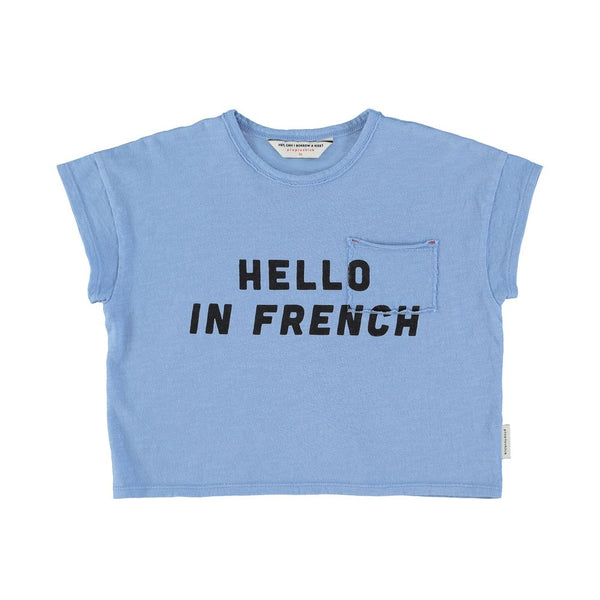 Piupiuchick Teeshirt Imprimé Hello In French