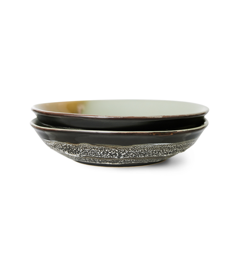 HK Living 70s Ceramics: Bowl Curry Ace Set/2