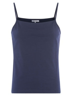 Great Plains Essential Fitted Cami Organic Cotton - Navy