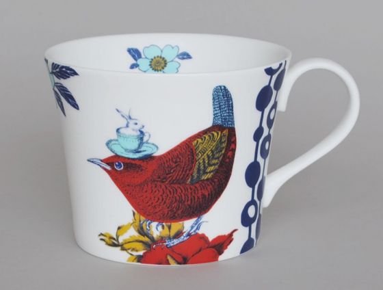 - Arcadia Wren Bone China Mug