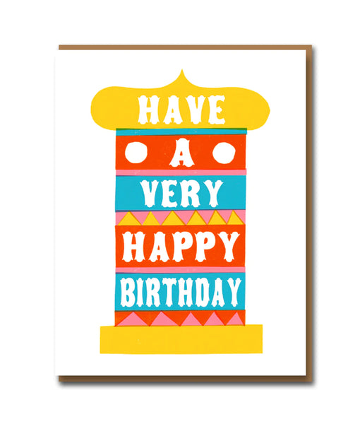 Very Happy Birthday Card