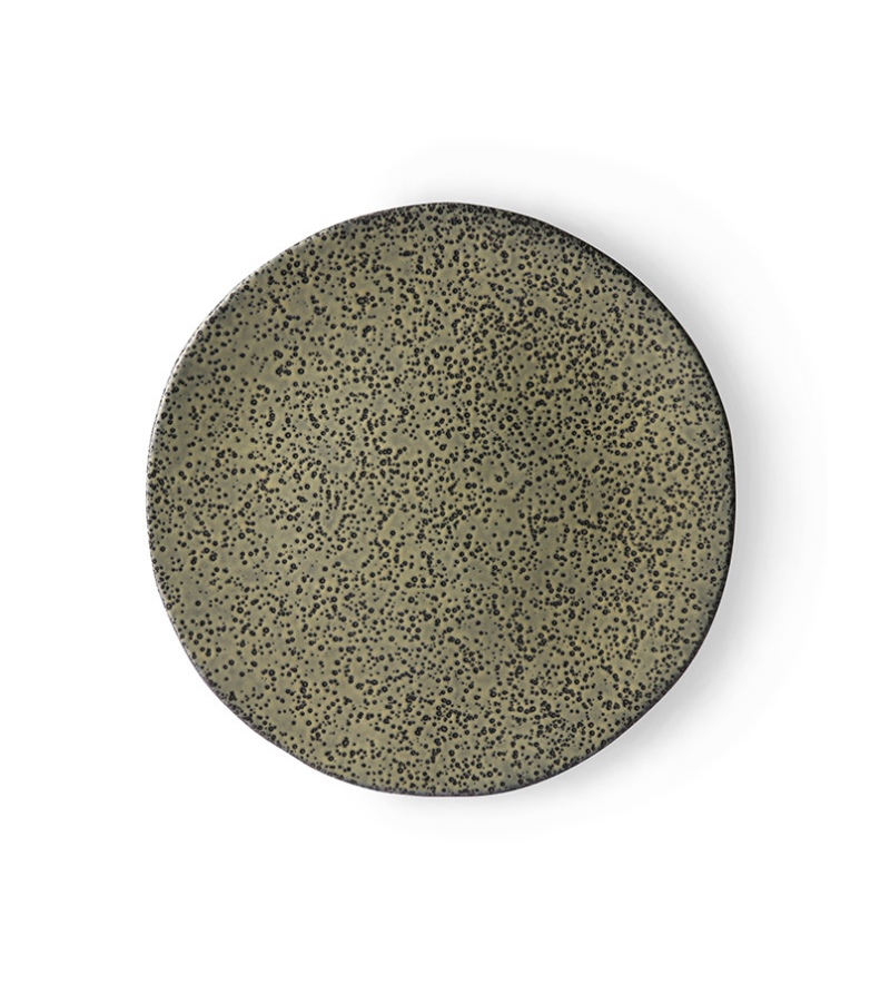 HK Living Gradient ceramics: Side plate green