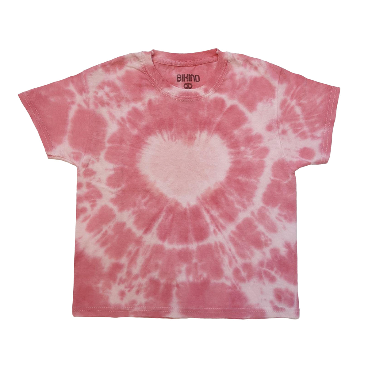 Bikind Tie Dye Heart T-shirt