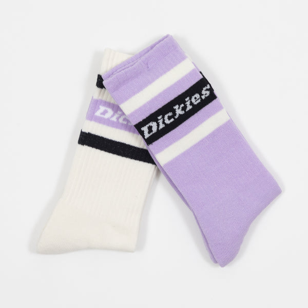 Genola 2 Pack Athletic Socks In Purple Rose