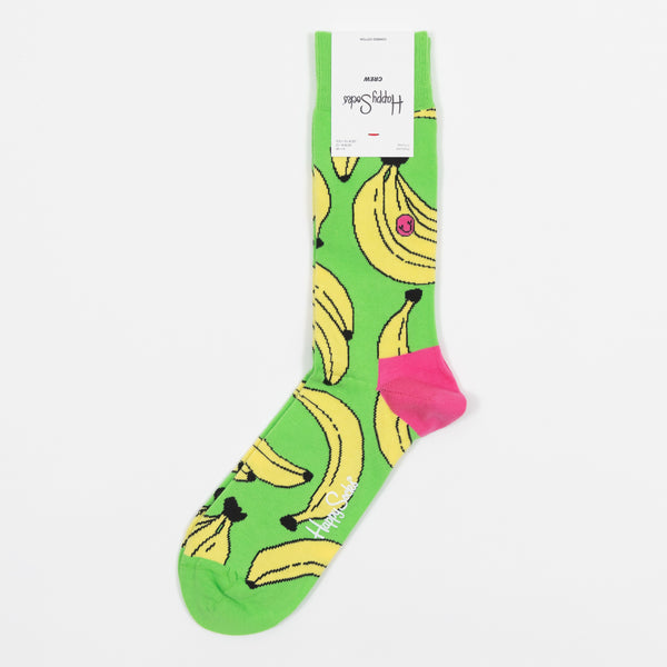 Banana Socks In Green