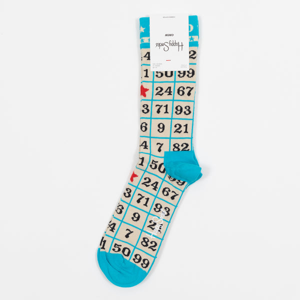 Bingo Socks In Light Blue