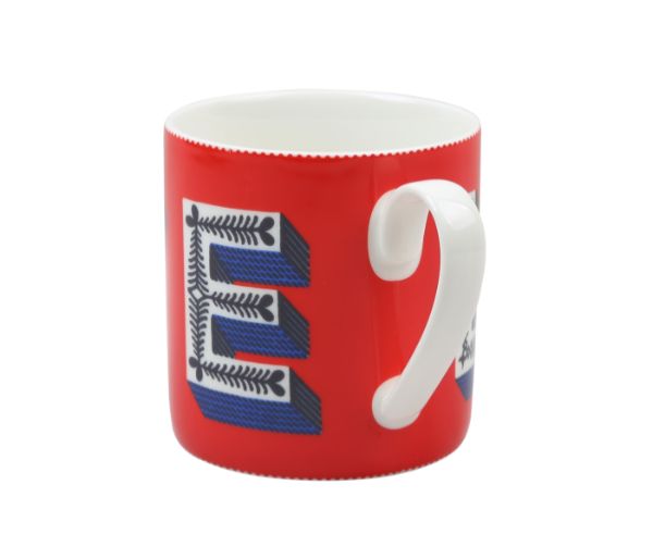 Asta Barrington Word Collection Fine Porcelain Red Love Mug 400ml