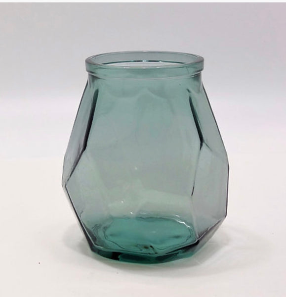 Jarapa Recycled Glass Hurricane Vase