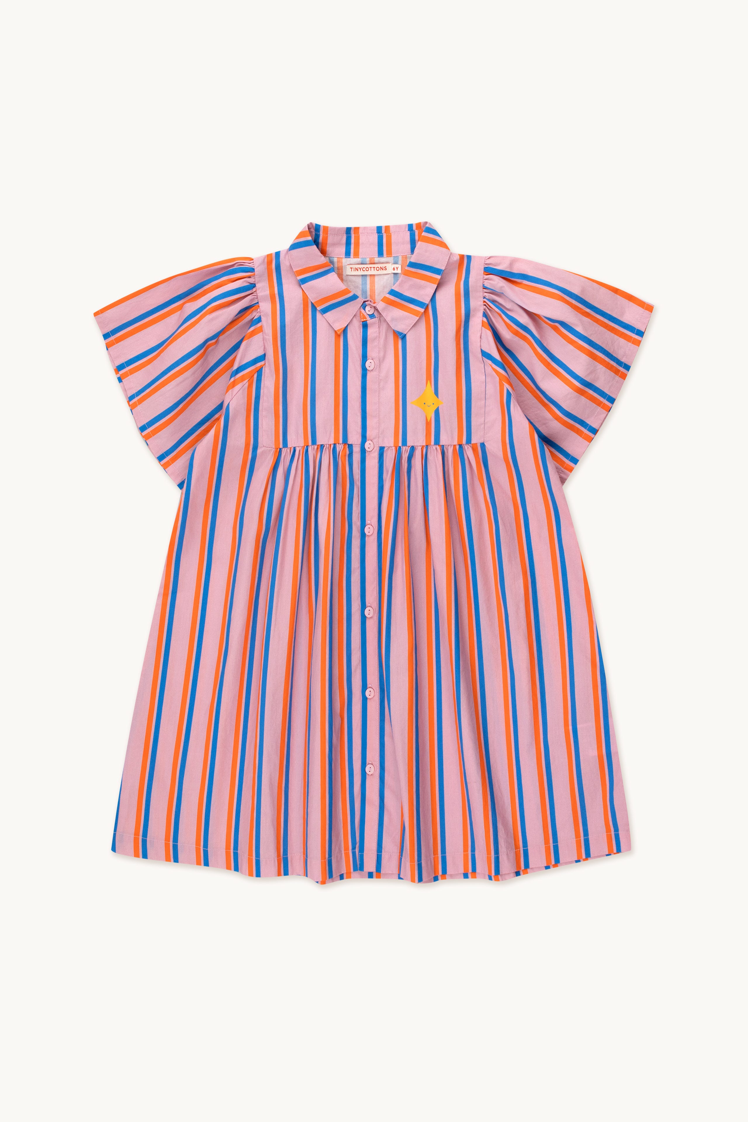 Retro striped dress