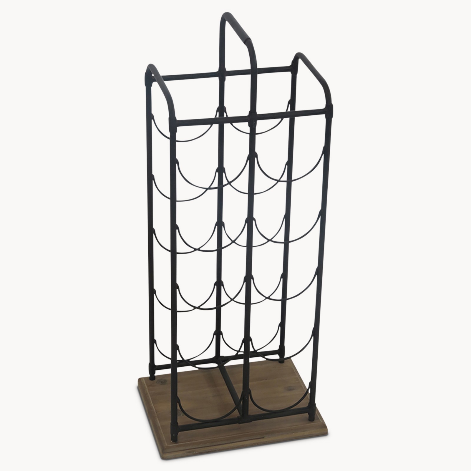 Wood and Iron Avondale Wine Rack