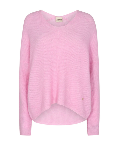 Thora V-neck Lilac Knit