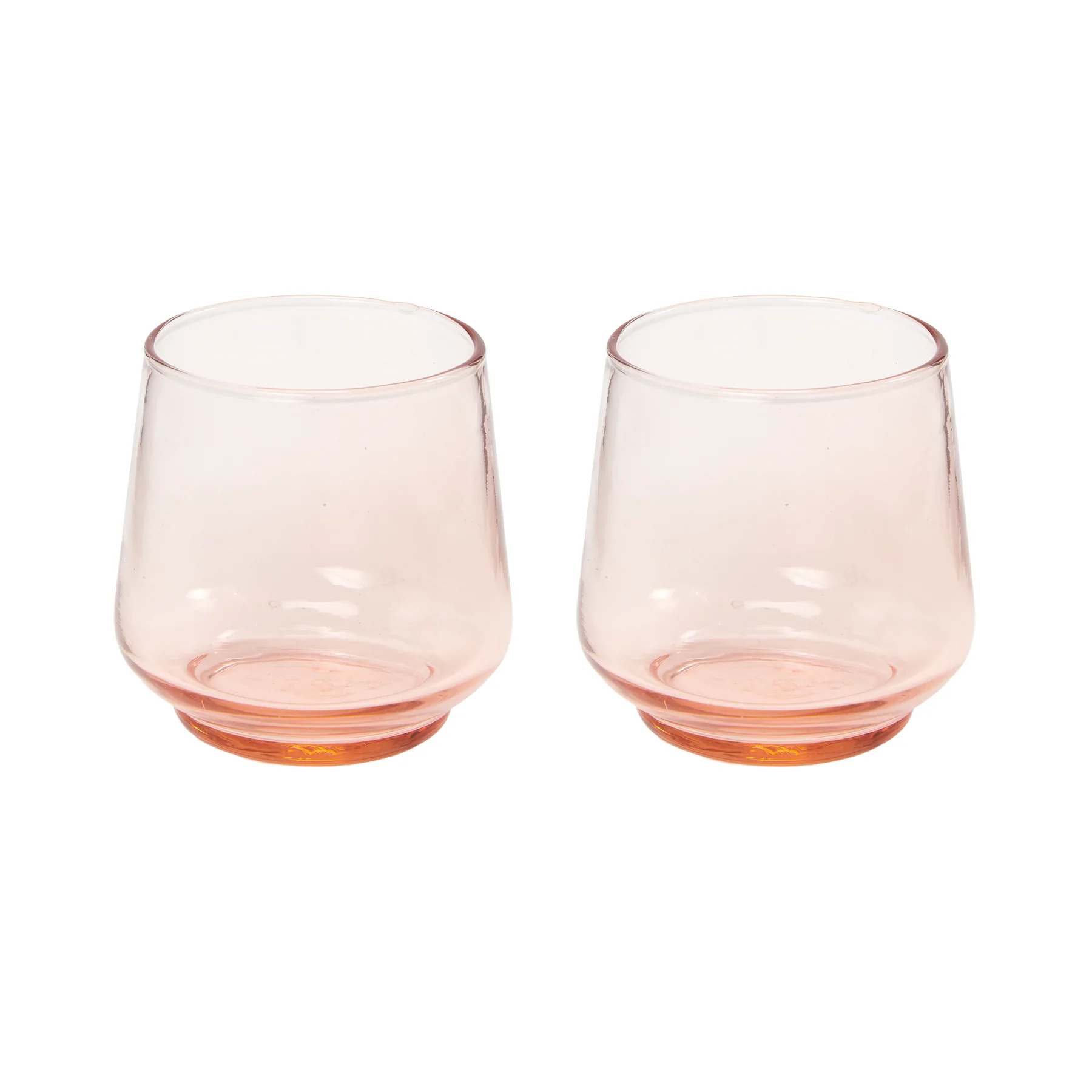 Return to Sender Drinking Glass Medium - Pink Blush