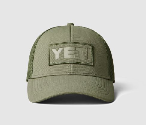 Patch On Patch Trucker Cap Olive