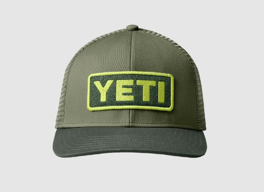 Logo Badge Trucker Cap Oilve Forest