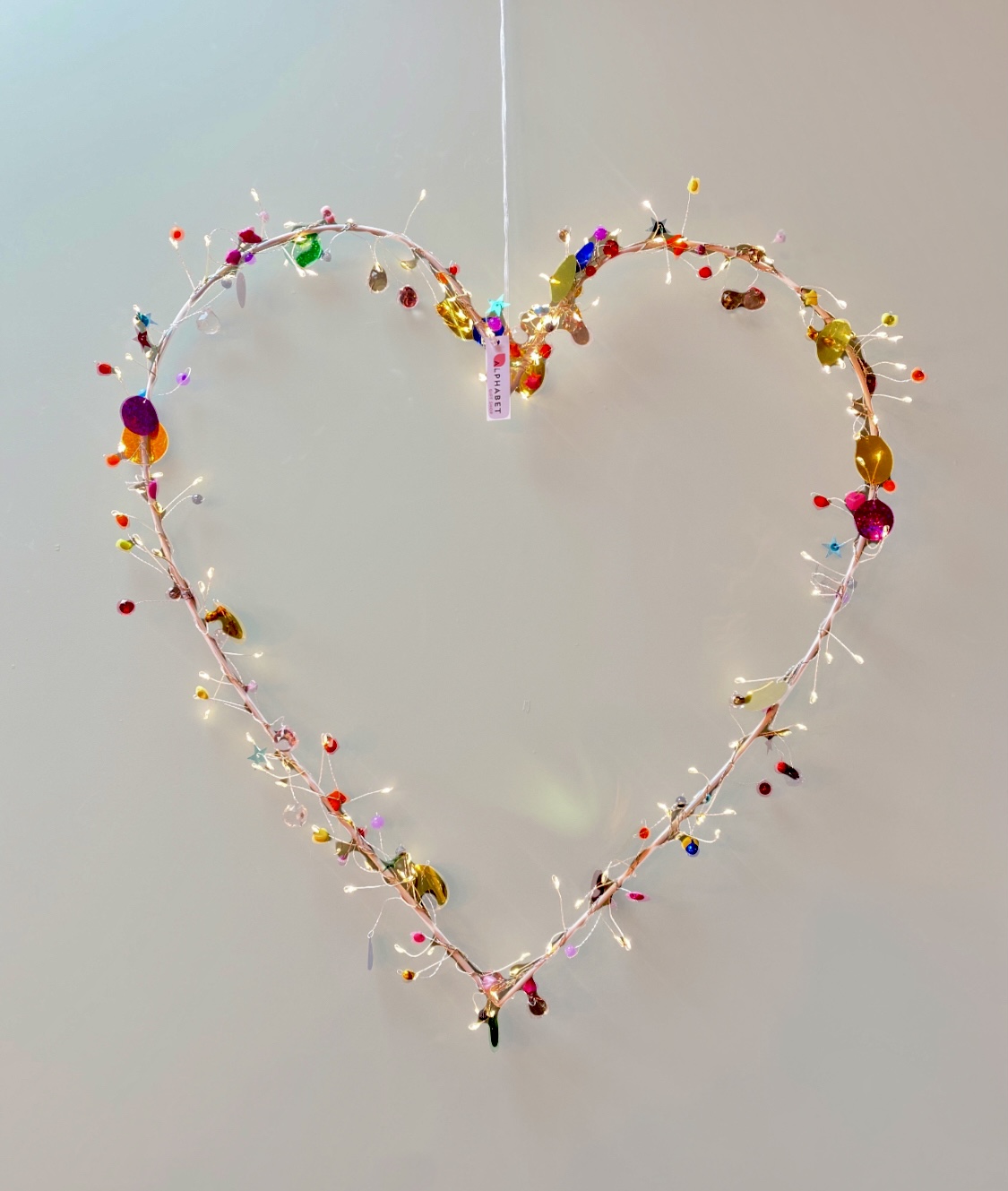 Folklore Hanging LED Heart