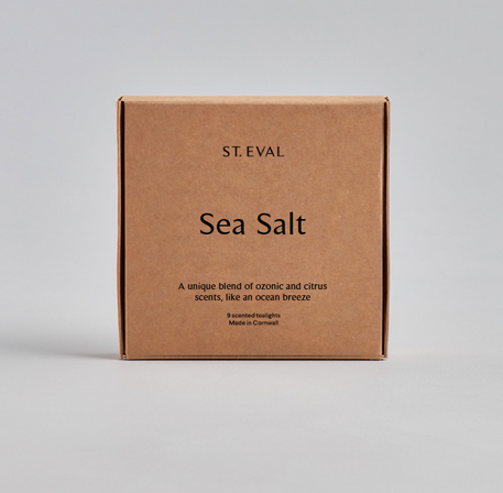 St Eval Candle Company Sea Salt Scented Tealight Candles - Pack Of 9