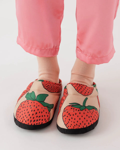 : Puffy Slipper - Strawberry