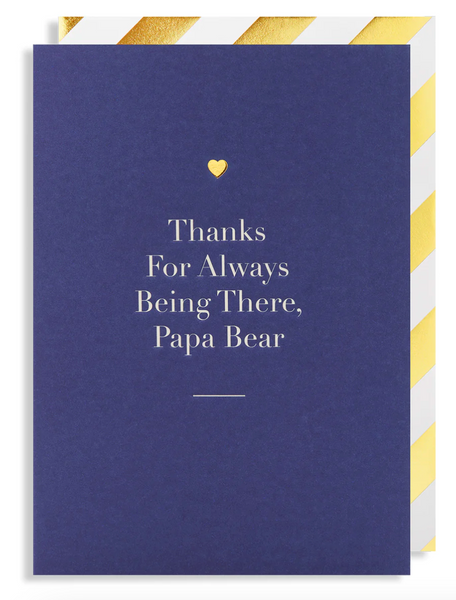 Thanks Papa Bear | Greeting Card