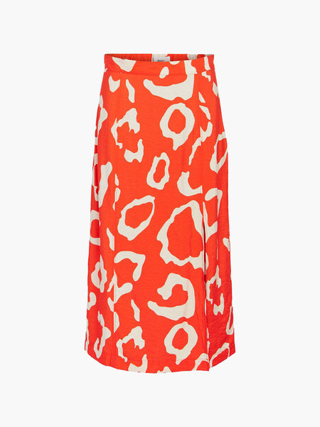 Jacira Skirt - Hot Coral