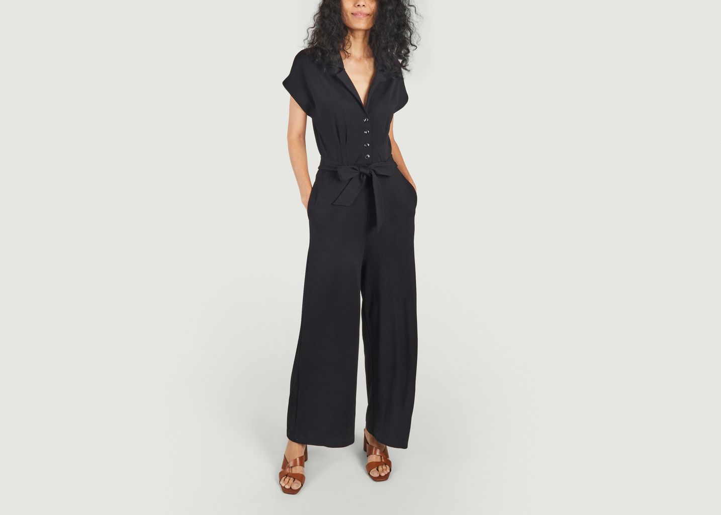 King Louie Darcy Milano Crepe Jumpsuit