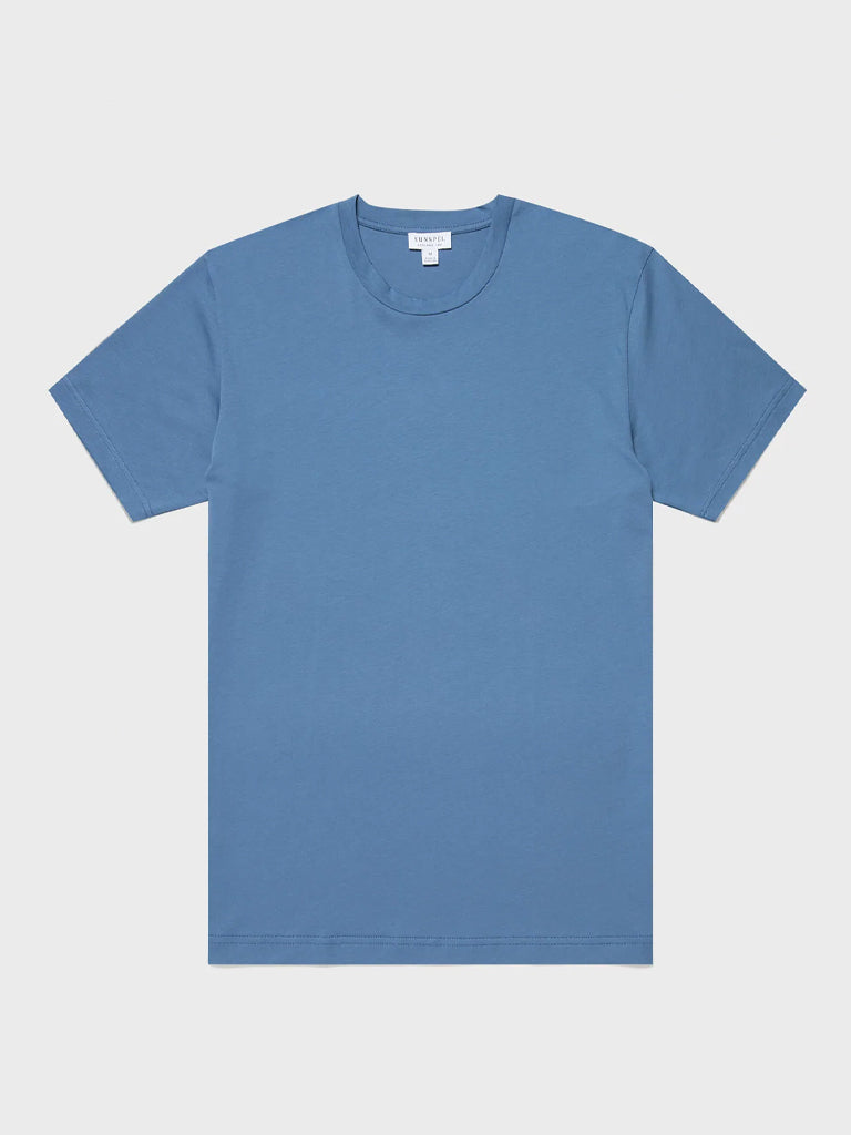 Riviera T-shirt in Bluestone