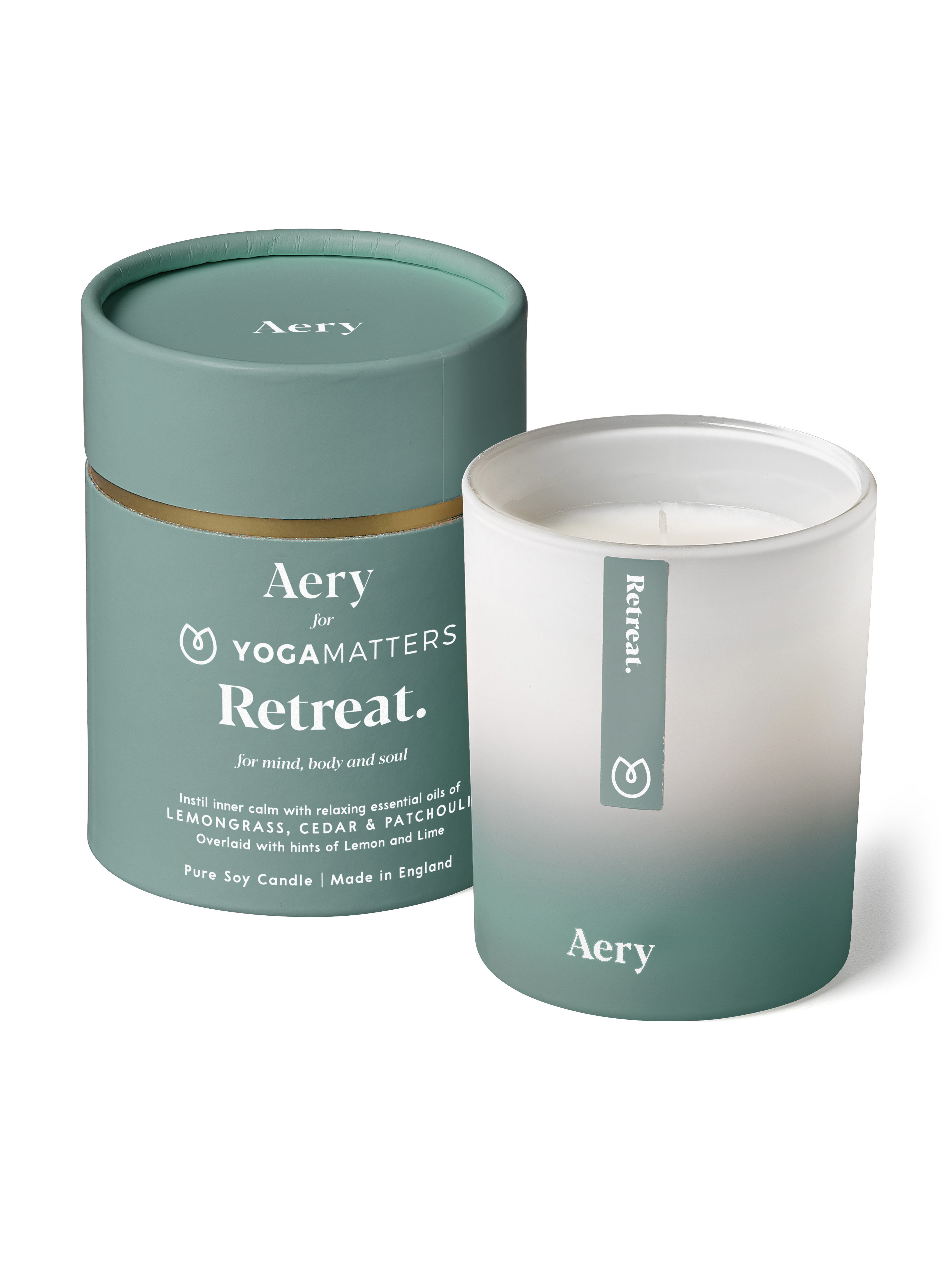 Aery Retreat - Yoga Matters Aromatherapy Candle