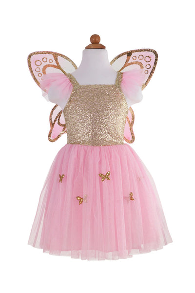great pretenders Gold Butterfly Dress with Fairy Wings