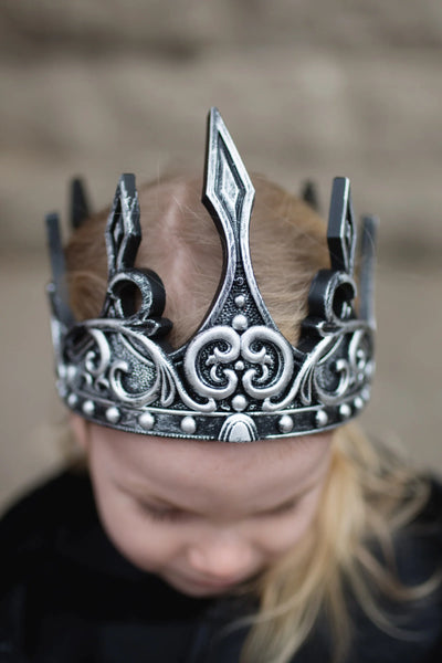 great pretenders Medieval Crown Silver Black