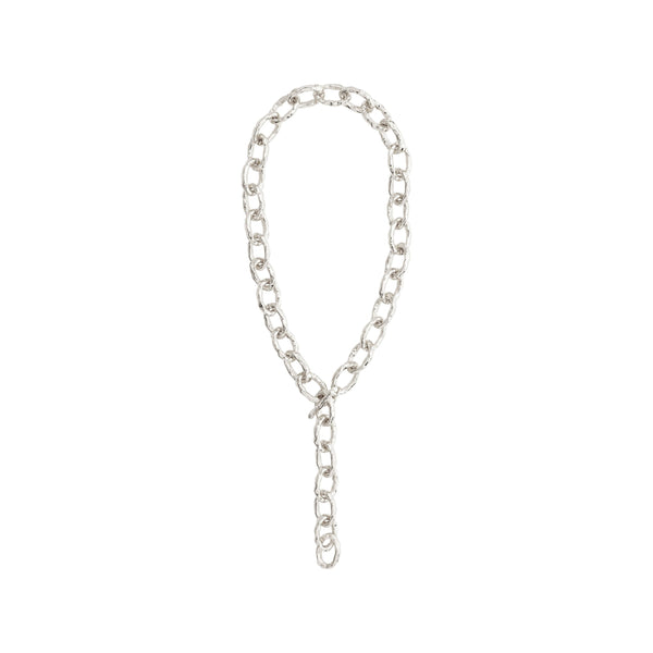 Reflect Silver Plated Recycled Cable Chain Necklace