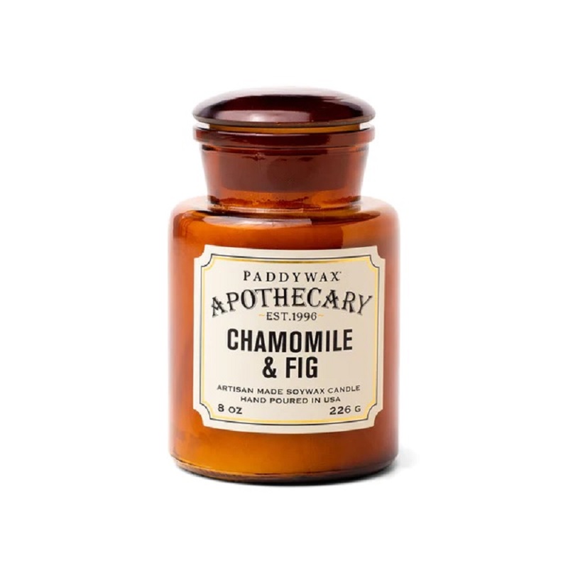 Paddywax Apothecary Glass Jar Candle -chamomile & Fig (226g)