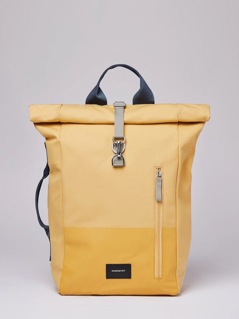 Dante Vegan Backpack In Yellow Leaf