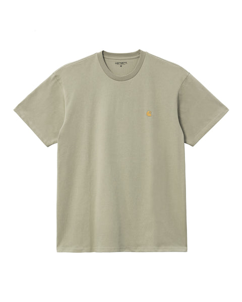 Carhartt Camiseta Ss Chase - Agave/gold