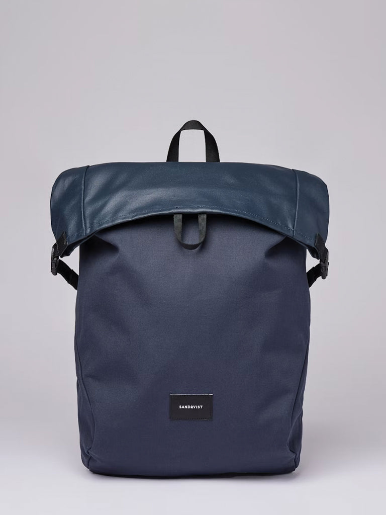 Alfred Rolltop Backpack In Navy