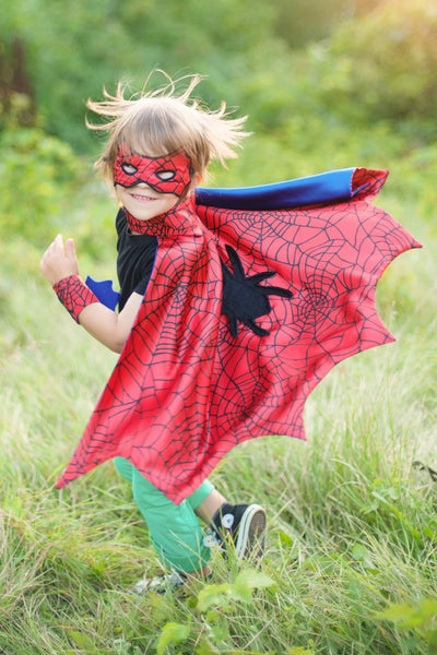 great pretenders Spider Cape with Mask and Wristbands 3 - 4 Years