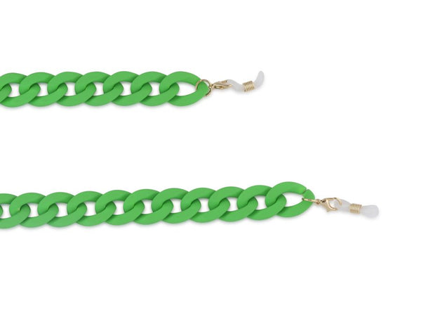 Alexandra Glasses Specs Chain - Green