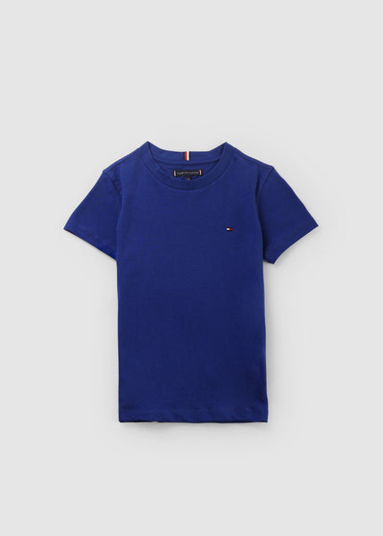 Tommy Hilfiger Kids Bold Blue T-shirt In Bold Blue