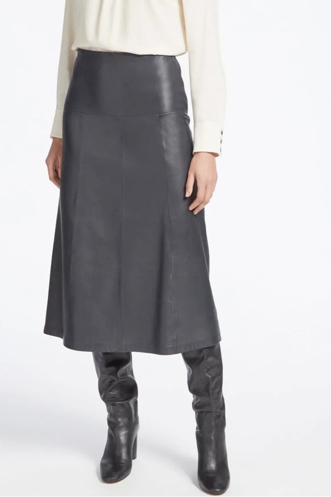 Tiana Leather Leather Skirt