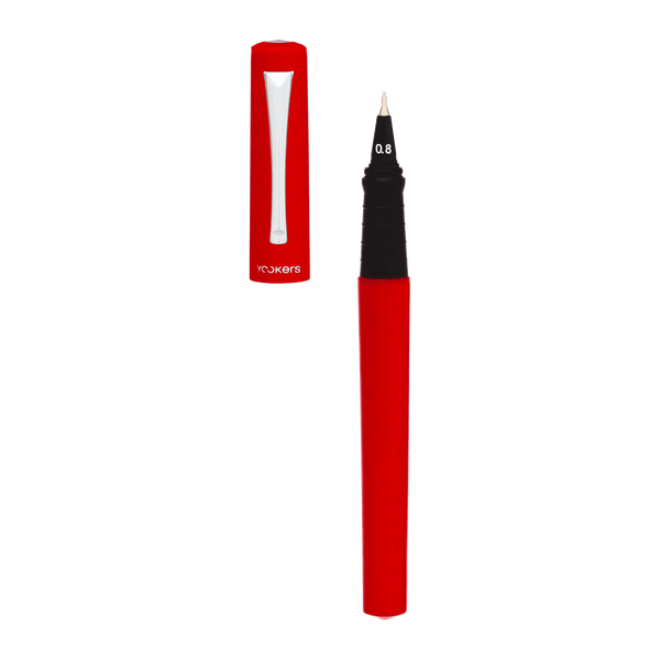 549 Refillable Fiber Pen Scarlet Red - 1mm Fiber Tip