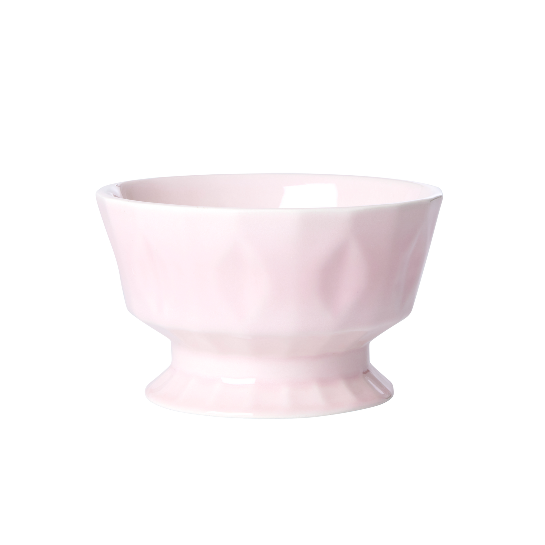 Rice by Rice Set of 2 Pink  Medium Ceramic Bowls