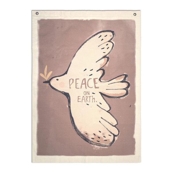 Peacebird Organic Cotton Wall Hanging