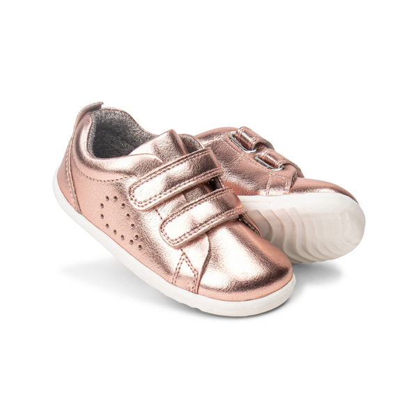 Step-Up Grass Court Trainers - Rose Gold