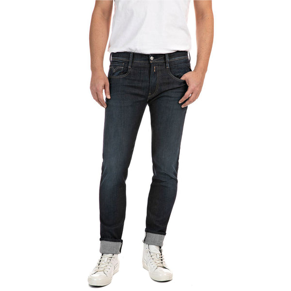 Replay Hyperflex Re-used Anbass Slim Fit Jeans - Raw