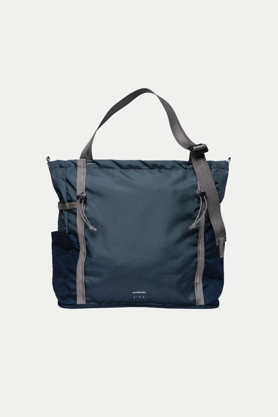 Multi Steel Blue River Hike Tote Bag