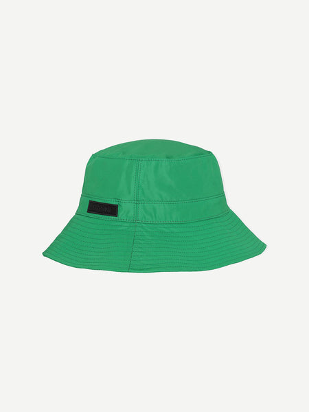 Ganni Tech Bucket Hat - Kelly Green
