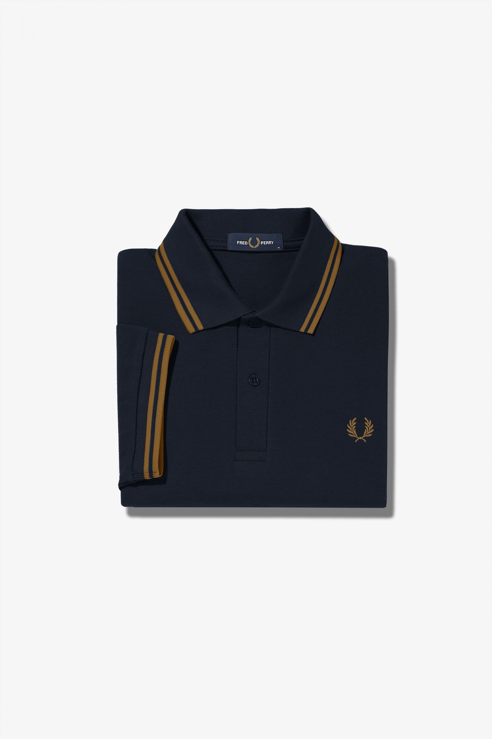 M3600 Polo - Navy / Dark Caramel