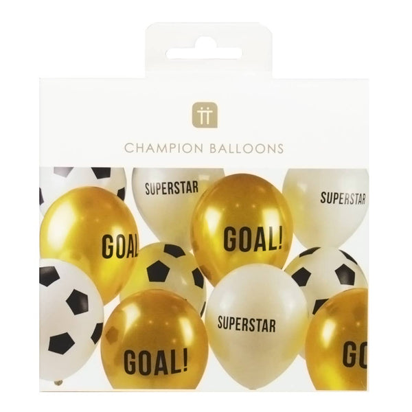 Talking Tables - Football Balloons - 12 Pack