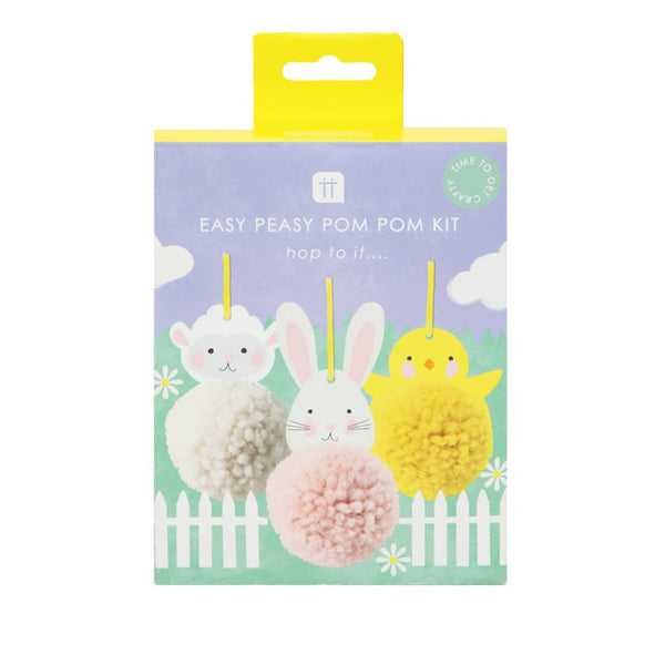 Talking Tables - Diy Pom Pom Easter Decorations - 6 Pack
