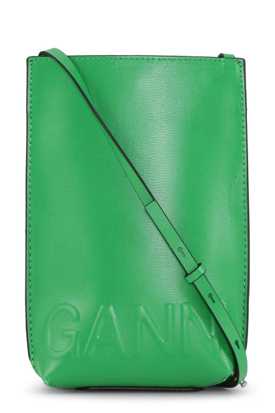 Green Small Banner Crossbody Bag