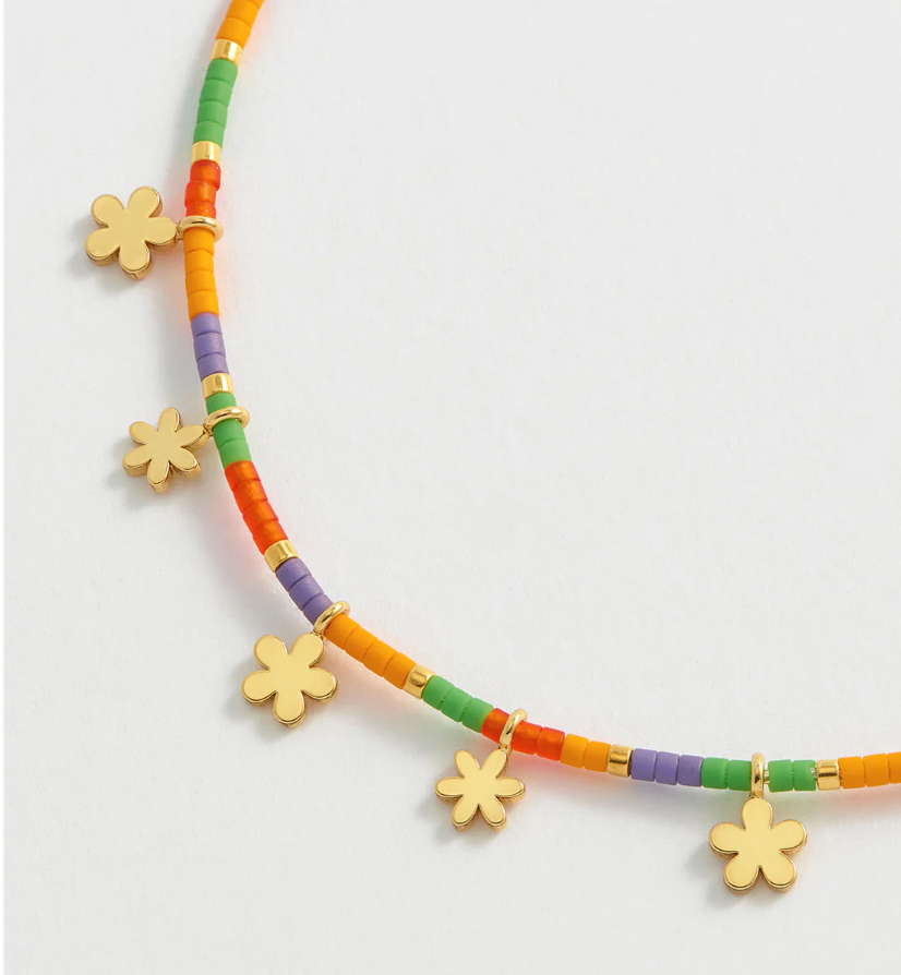 Rainbow Flower Miyuki Bracelet