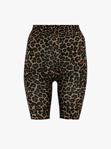 Sneaky Fox Leopard Shorts 150 Denier - Natural